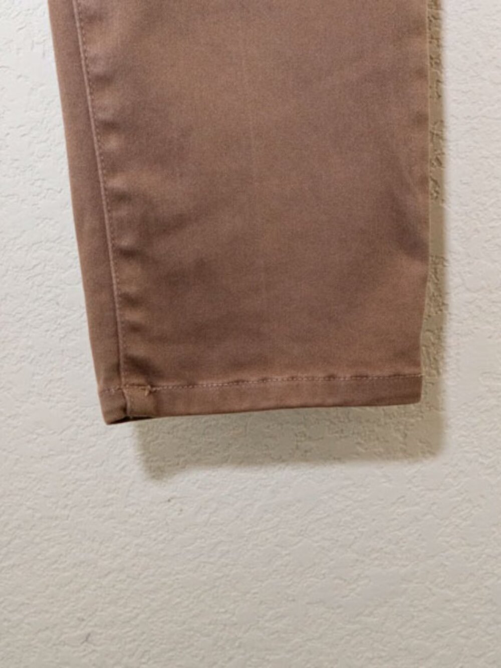 NYDJ Brown Stretch Legging Pants Size 10P Petite Slim Skinny Pull On Made USA - Picture 6 of 14